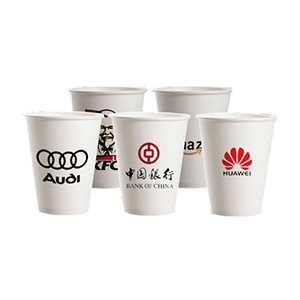 纸杯定做一次性杯子定制印logo订做广告杯加厚办公水杯印字
