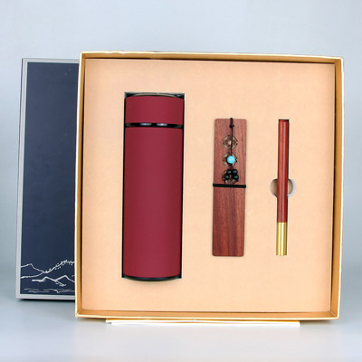 红木书签礼盒套装 古典中国风书签定制 木质工艺礼品定做 公司年会议纪念木质