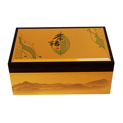 茶叶礼品盒木质盒定制 高档茶叶包装木盒定做 高档礼品盒定制印logo