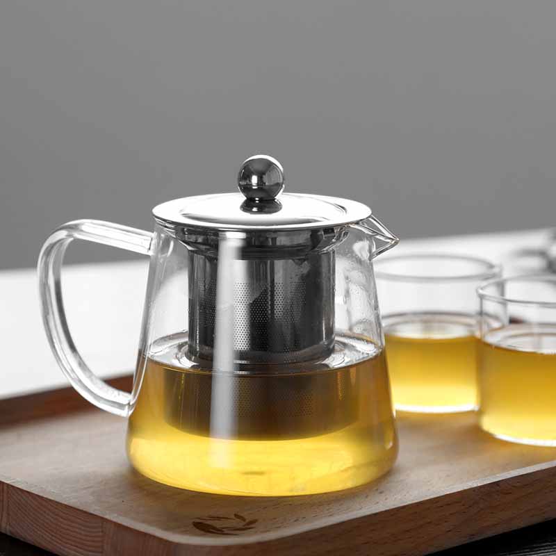 大容量冷水壶玻璃 耐高温防爆凉水壶 果汁凉杯茶壶 家用瓶耐热凉水杯