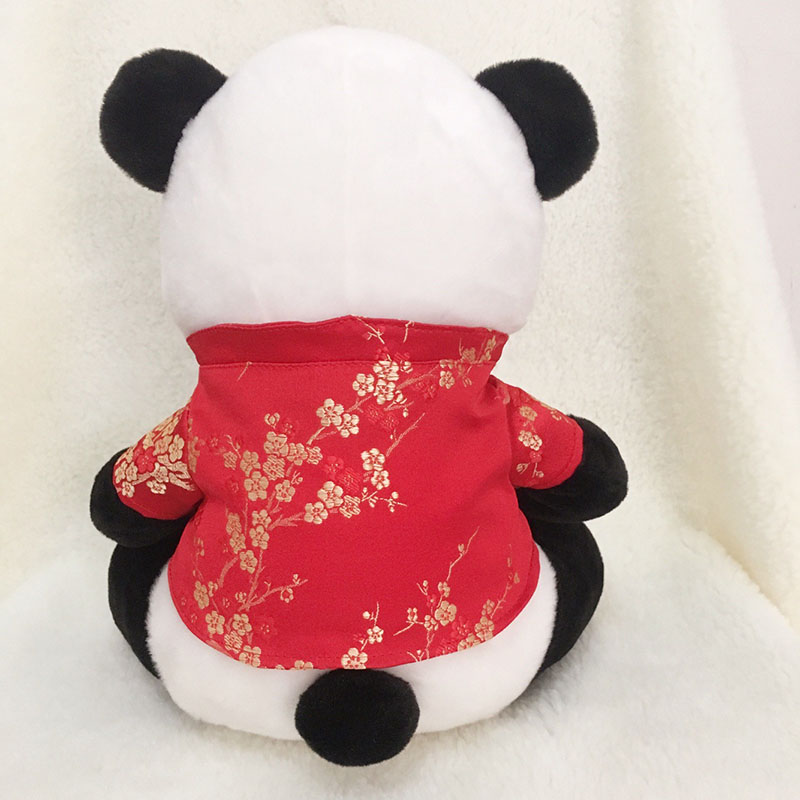熊猫公仔毛绒玩具玩偶 送友人旅游纪念品礼物 中国风特色礼品定制