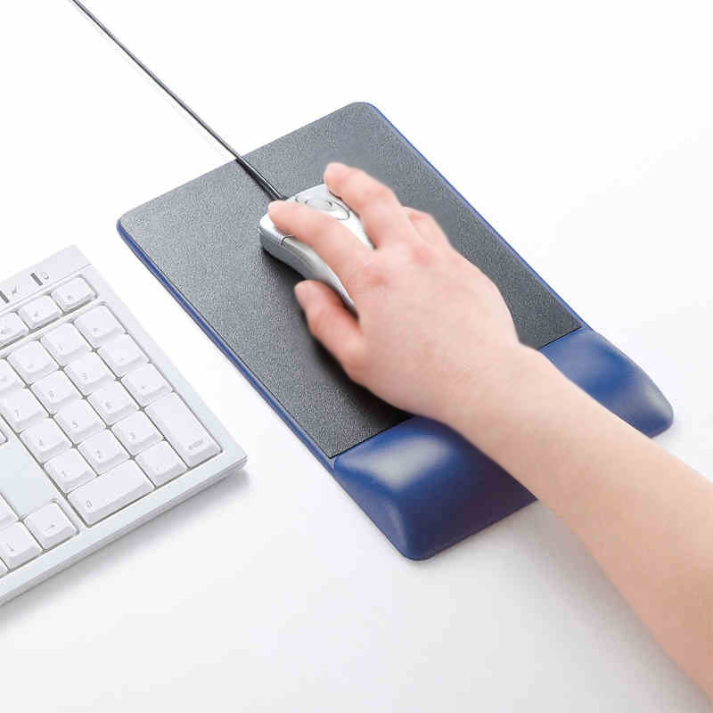 护腕鼠标垫 手托104键盘托腕垫 皮质柔软舒适鼠标垫定制