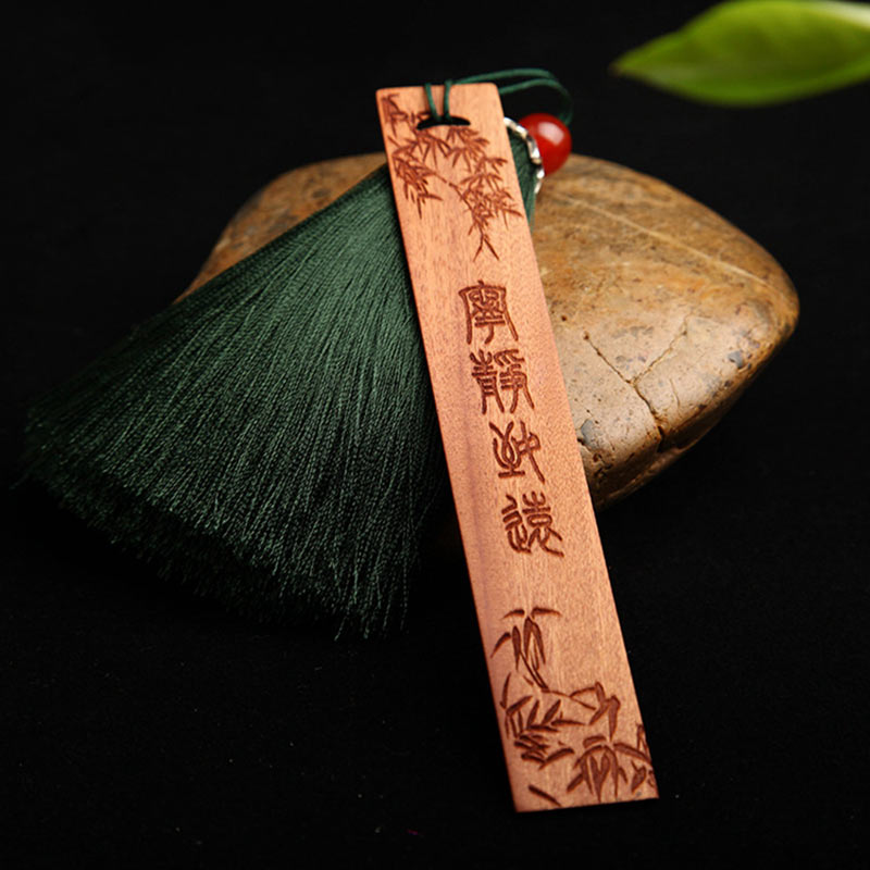 创意红木古典书签中国风书签 公司商务馈赠礼品送老师同学礼物定制刻字