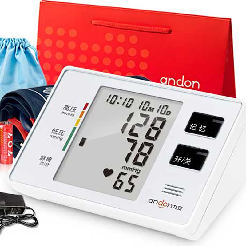 电子血压计 臂式量血压仪器 家用语音全自动血压测量仪定制