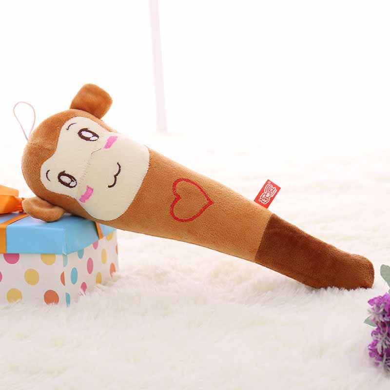 可爱卡通捶背敲背棒槌按摩捶毛绒玩具 公司广告宣传布娃娃小礼品定制