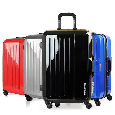 企业商务高端拉杆箱定制印LOGO 送客户旅行礼品铝框登机箱定做