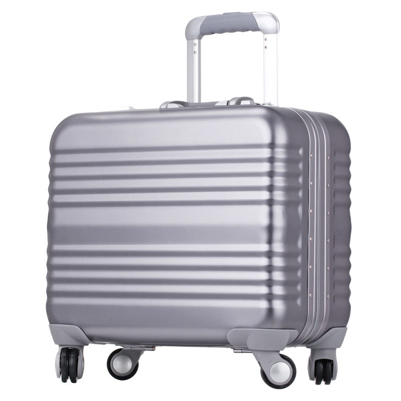 全铝镁合金拉杆箱 万向轮电脑箱旅行箱 金属拉杆箱行李登机箱定制