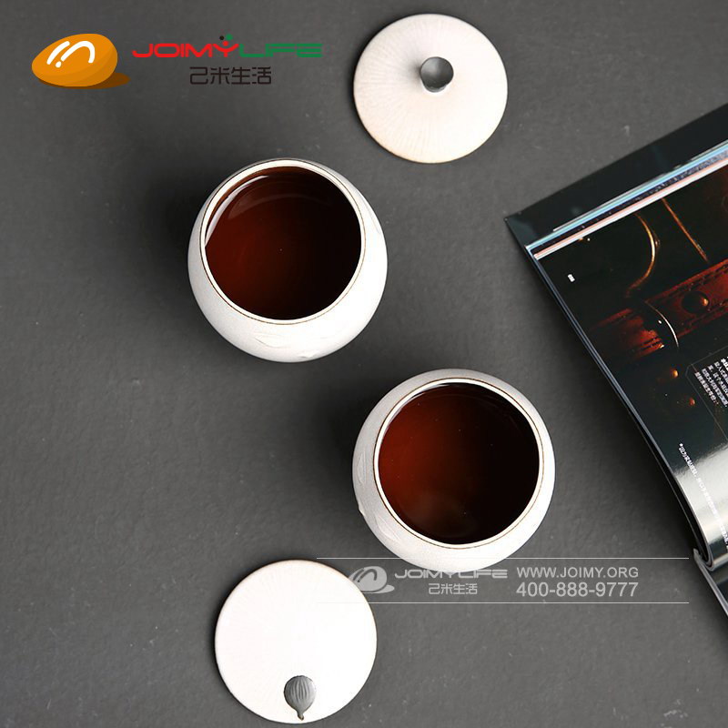 上业陶瓷水杯 粗陶杯子大容量咖啡杯定制