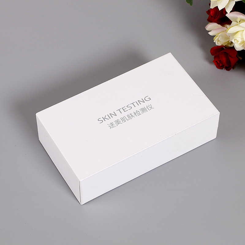 礼品盒包装礼盒纸质包装盒定做白色简约护肤品包装盒