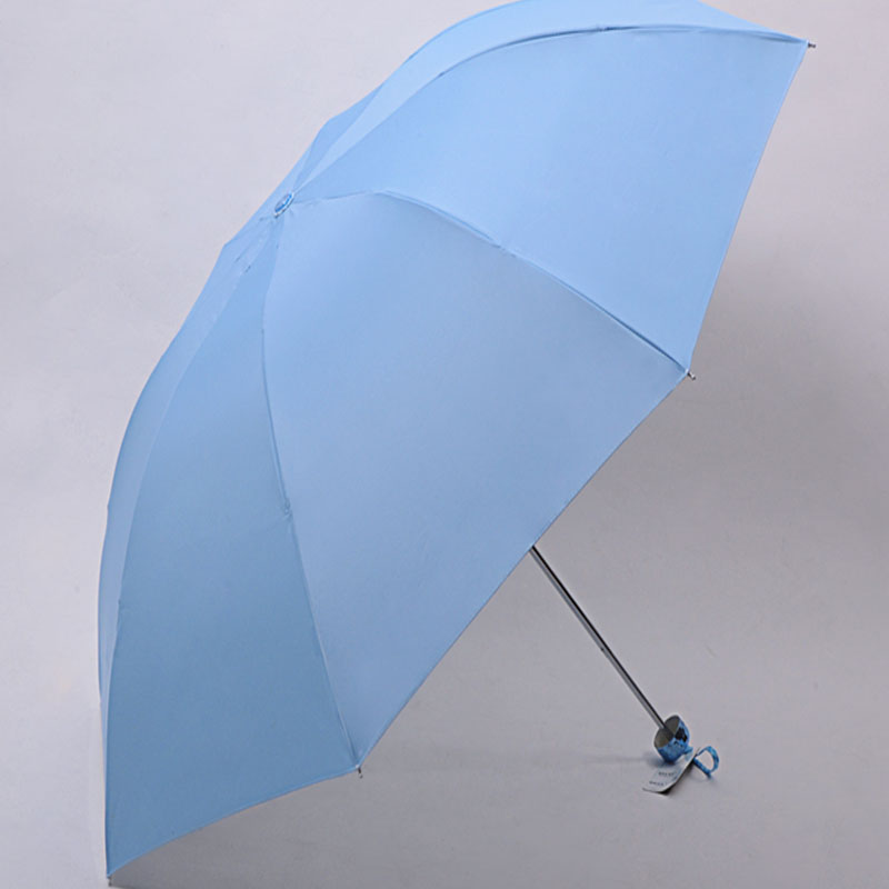 雨伞三折叠银胶防紫外线遮阳伞定制定做印刷LOGO广告伞印字