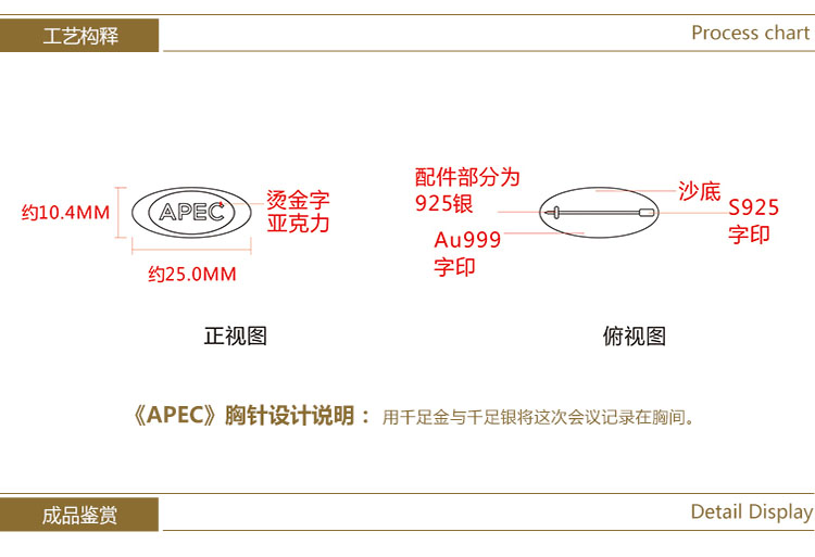 110-【APEC】胸针-APEC