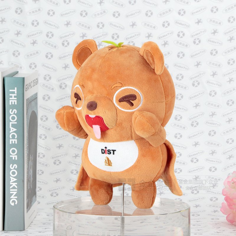 2019年04月  可爱小棕熊企业吉祥物定制