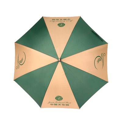 中茵文化园直杆雨伞定制  宣传活动礼品伞批发定做