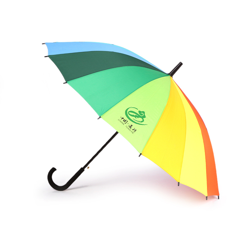 中国通讯直杆雨伞定制  员工福利品雨伞批发定做