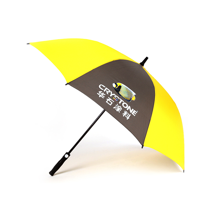 华石图料广告活动直杆伞定制  可印制图案LOGO宣传礼品伞批发定做