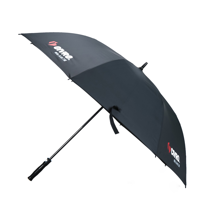 礼品广告伞批发定制 自动直杆加大双人雨伞 长柄商务广告伞