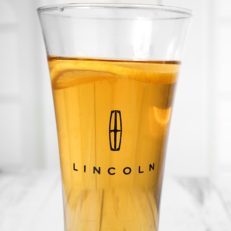 广告杯水杯印字定制logo 玻璃杯商用透明耐热饮料杯定制
