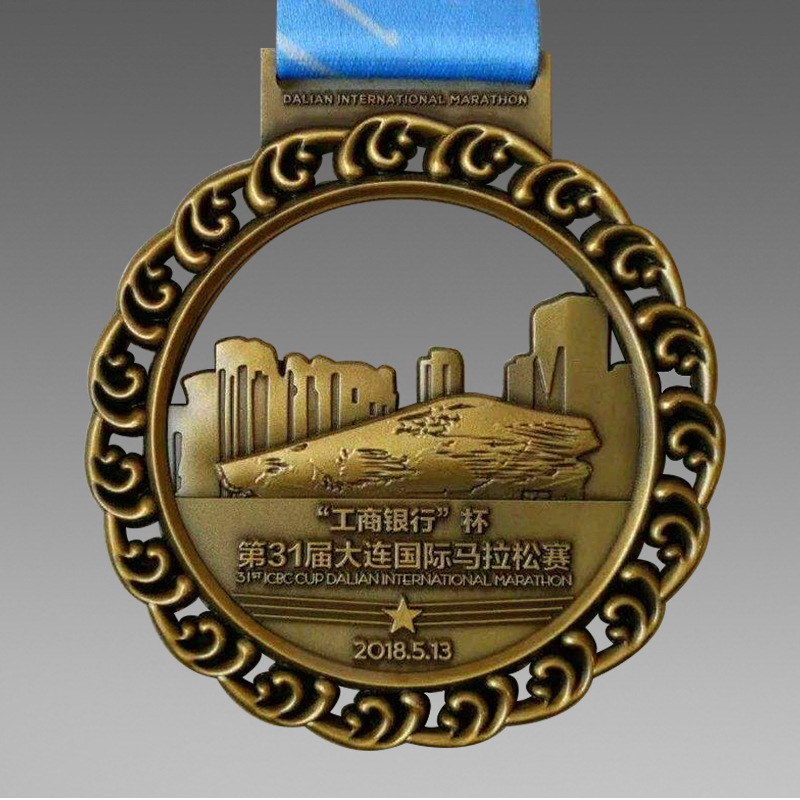 工厂专业定做马拉松奖牌 定制运动会比赛制作创意奖章