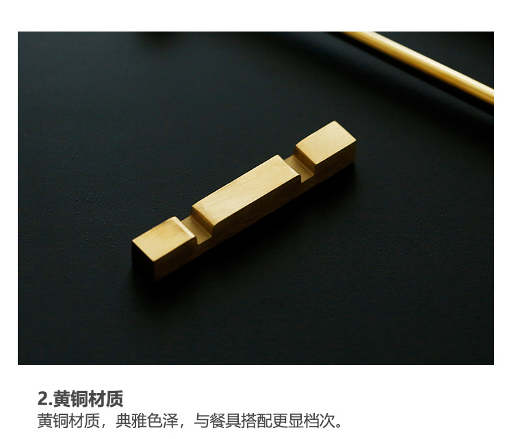 筷托定制批发厂家 不锈钢餐桌摆件装饰 筷架批发定做