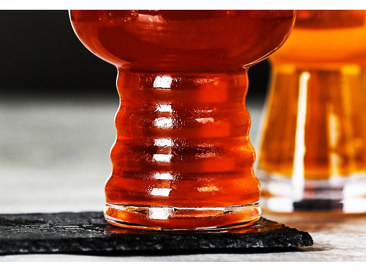 精酿啤酒杯圣杯套装定做 小麦个性定制logo 酒吧玻璃小麦酒杯500ml批发