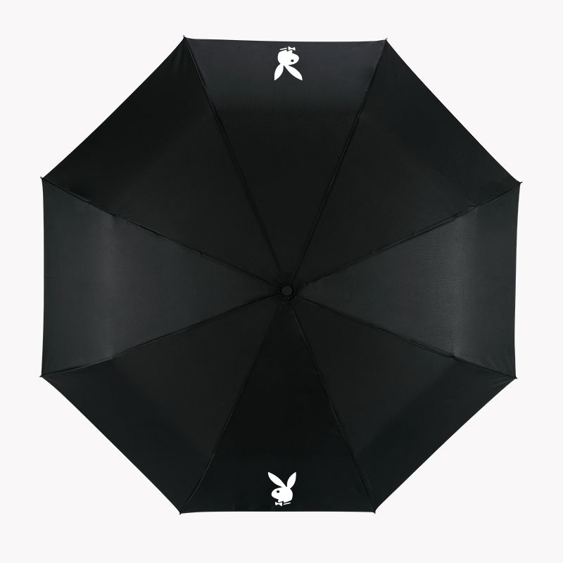 雨伞三折叠全自动雨伞定制 广告伞印刷logo 男士商务时尚8骨遮阳晴雨伞订做