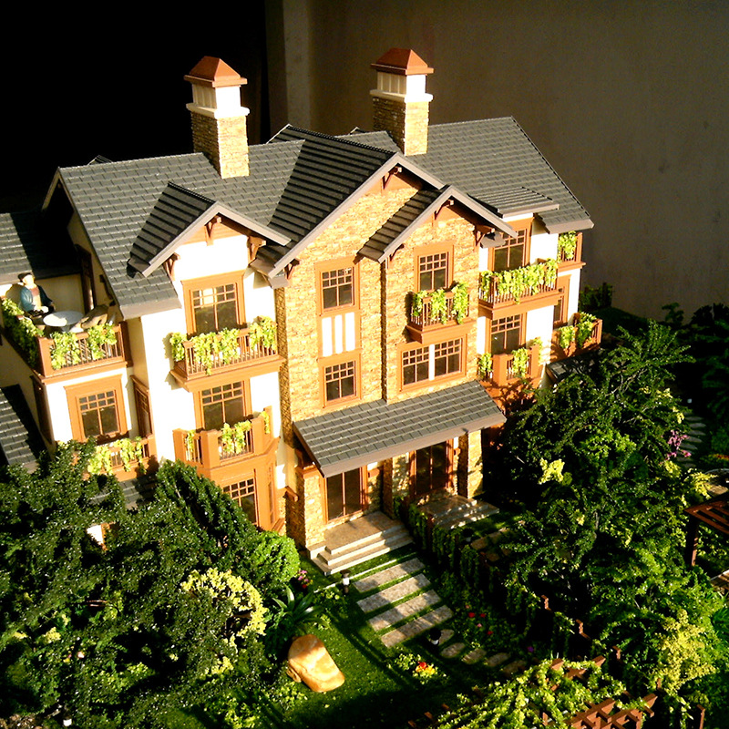 别墅沙盘模型定做 楼房房地产楼盘小区城市规划沙盘建筑模型
