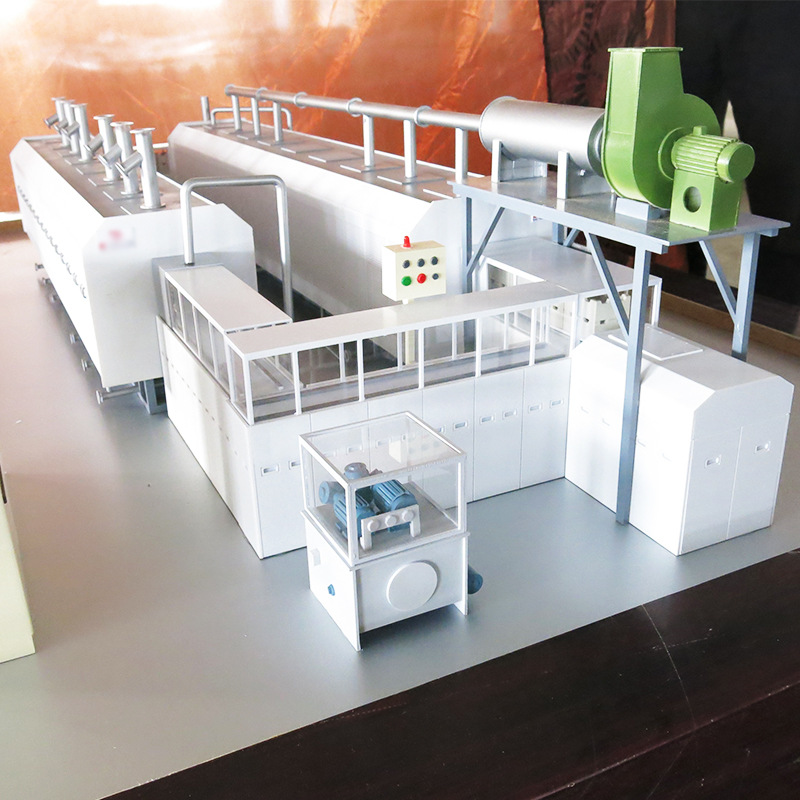 厂家机械设备沙盘模型定制 公司工厂车间流水线沙盘模型来图定制