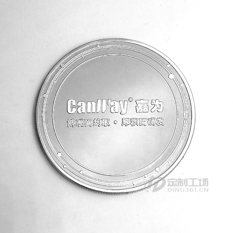 嘉为科技纪念章批量定制大货照