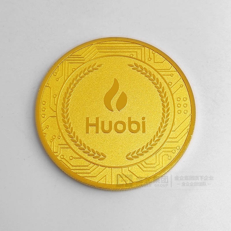 Huobi纪念章批量定制大货照