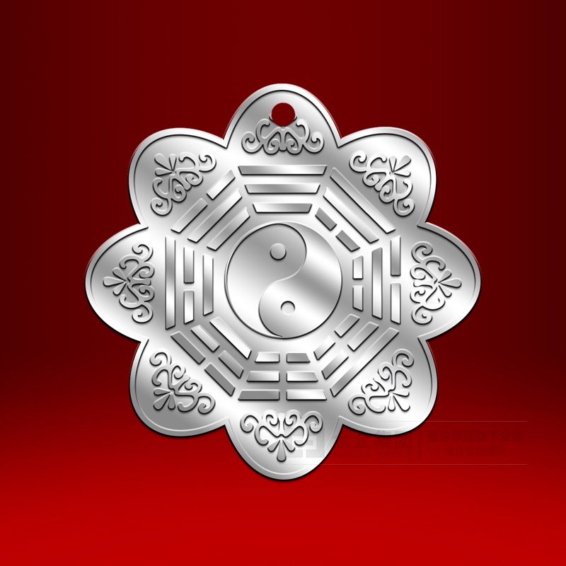 2019年05月  雨渐耳花型纯银纪念章定制  节日福利