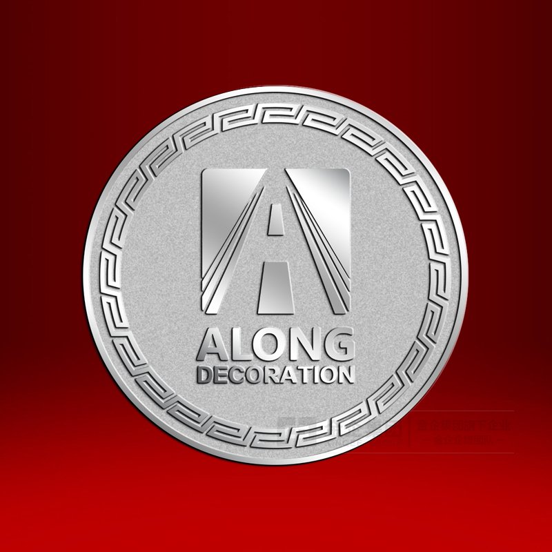 2019年05月  ALONG纯银徽章定制  企业文化礼品