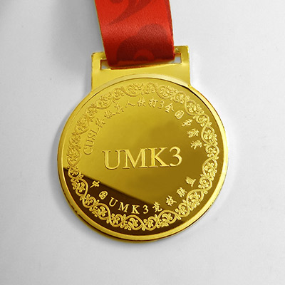 UMK3真人快打纯铜奖牌批量定制大货图