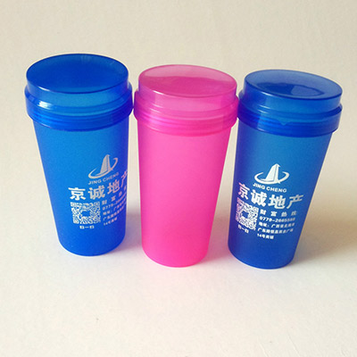 促销礼品大容量塑料杯定制logo  广告塑料杯随手杯学生运动塑料水杯批发