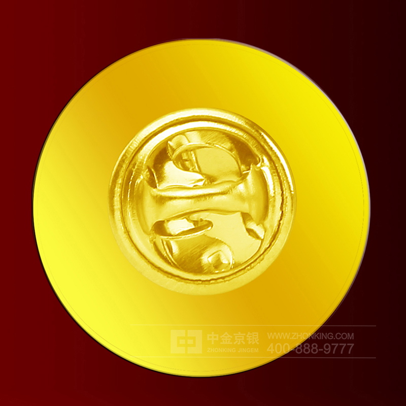 定制镀金徽章