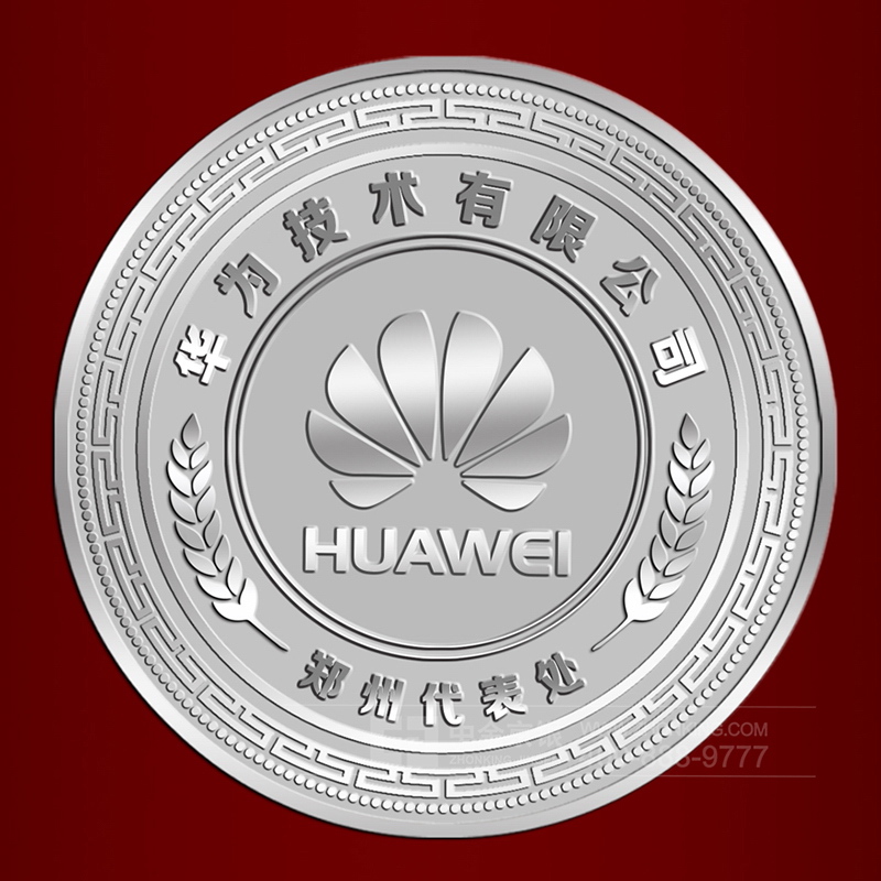 足银纪念章定制