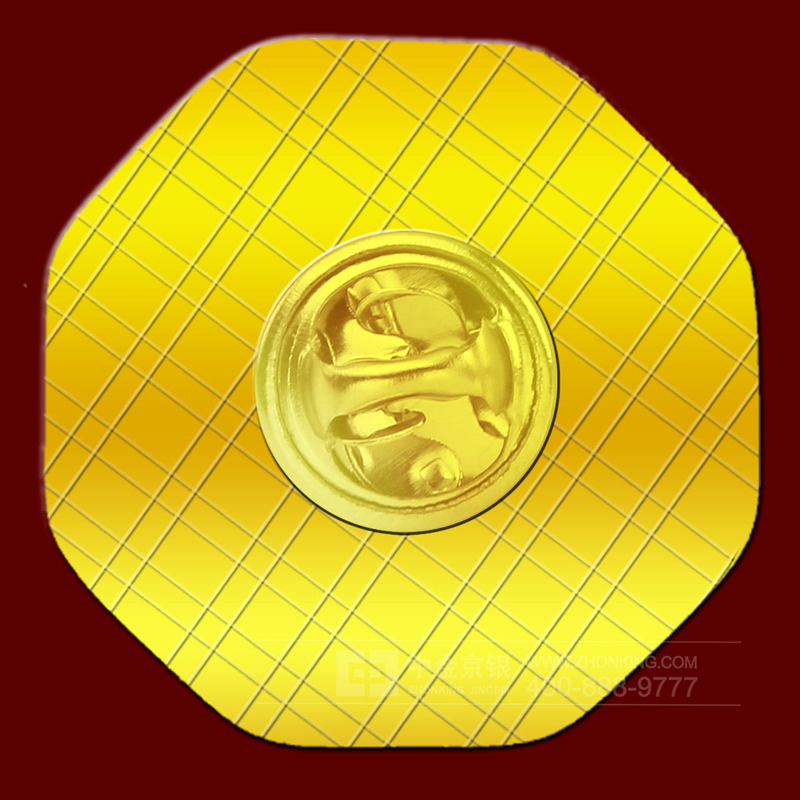 足金徽章定制