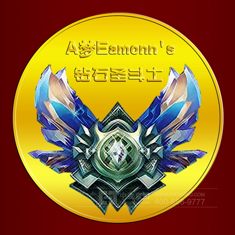 足金徽章制作
