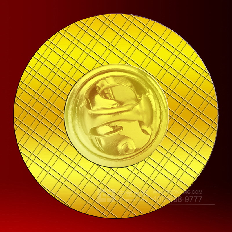 足金徽章制作