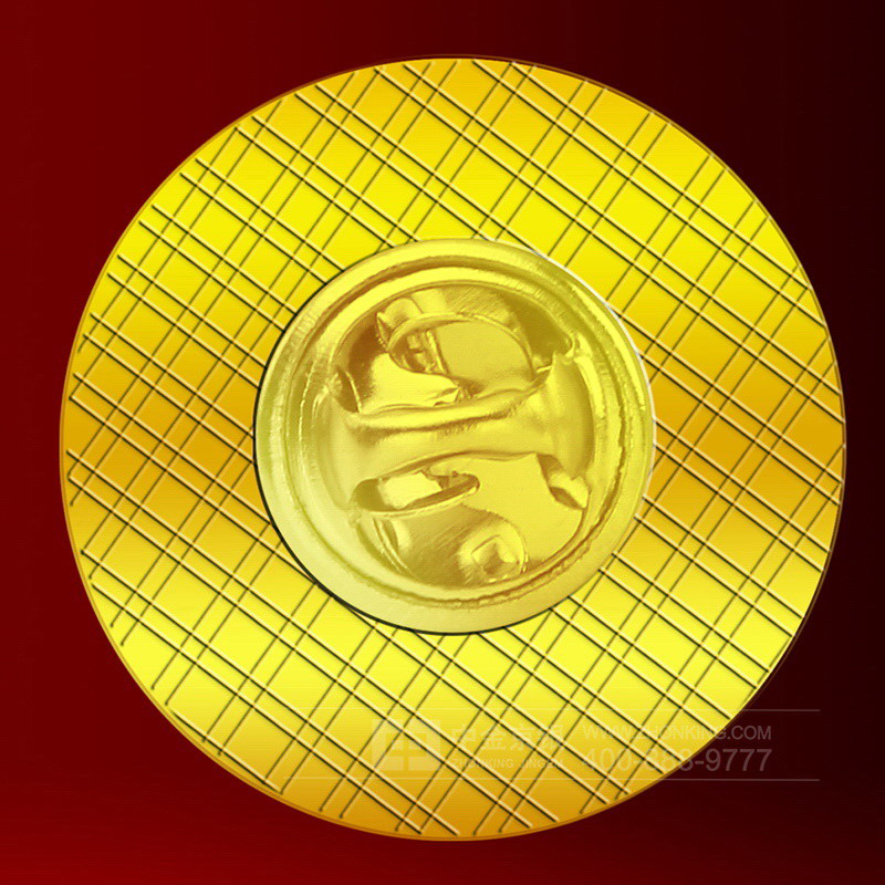 足金徽章定制