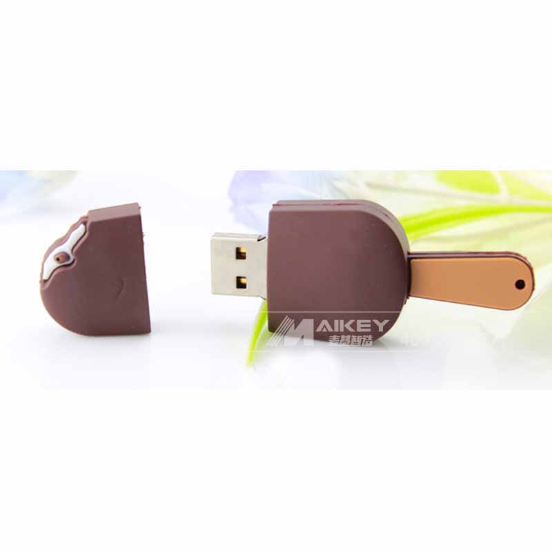 雪糕状软胶U盘 迷你U盘 创意U盘 卡通U盘 USB2.0U盘