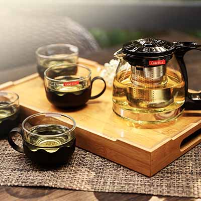 耐热玻璃过滤茶壶 大容量花茶壶茶杯普洱茶壶不锈钢泡茶壶定制