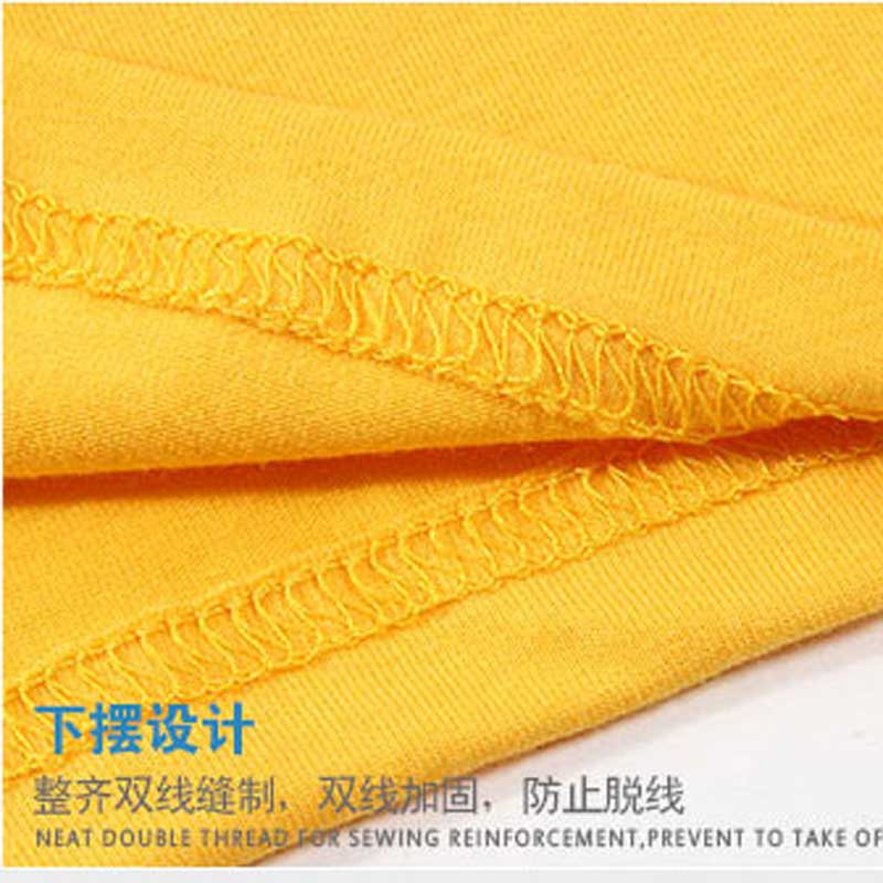 工服t桖定做 广告衫印logo公司文化衫印字 班服定制T恤短袖圆领批发
