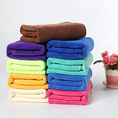 纯色厚款超细纤维毛巾 一次性抹布酒店清洁用品 易干成人毛巾定制
