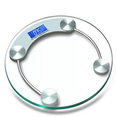 圆形透明礼品定制 体重秤电子秤健康秤 浴室称人体秤定制