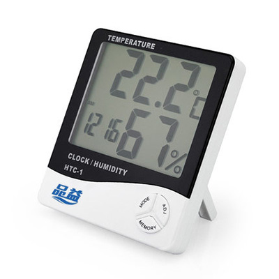 电子温度计家用室内婴儿房高精度温湿度计 多功能数显温度计定制