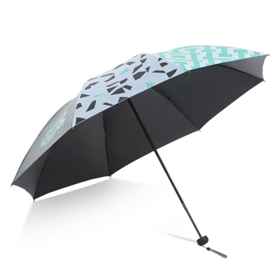 小清新创意雨伞 折叠遮太阳伞 防紫外线两用男女晴雨伞定制