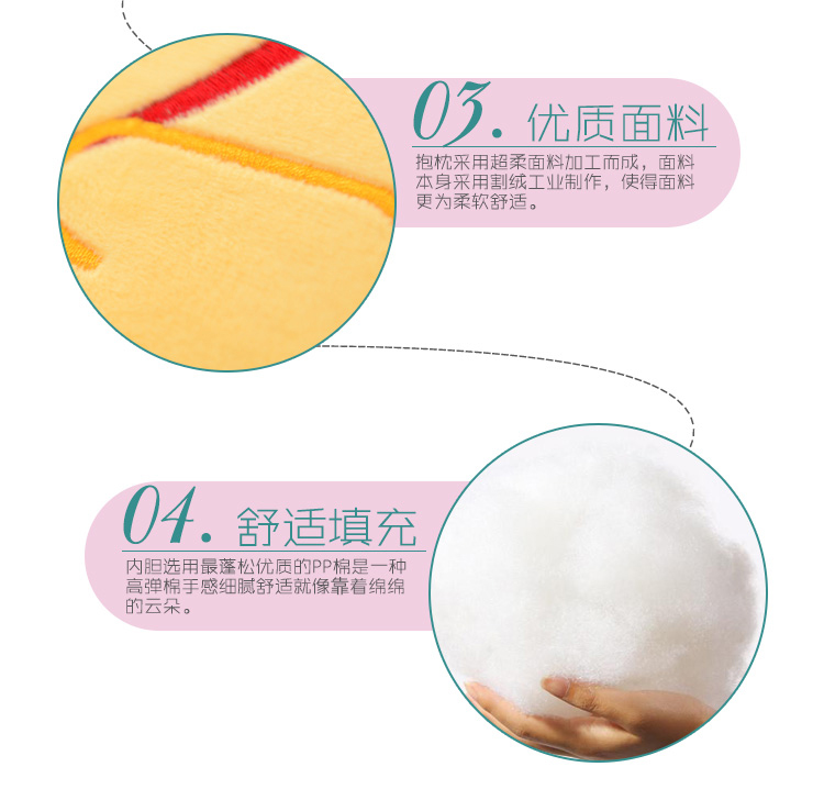创意QQ表情手暖抱枕 可插手滑稽搞怪毛绒玩具公仔 午休靠枕坐垫定制