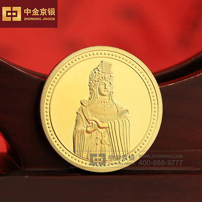 宗教纪念章 足金纪念章定制