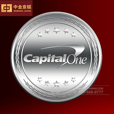 999纯银银章承制 CAPTALONE纪念章