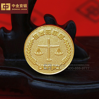 足金徽章定制 链家陪审团徽章定制
